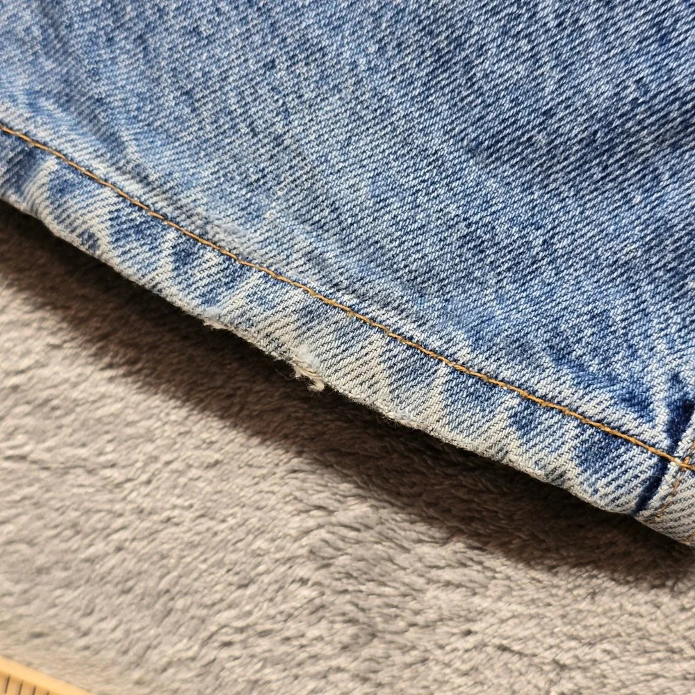 Vintage 1996 Levis 560 Orange Tab Loose Fit Jeans Mens 38x34 Blue Denim Tapered